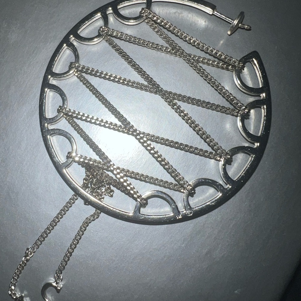 🥰🍡Dior platinum 925 signed limited edition earrings.. - Picture 8 of 9